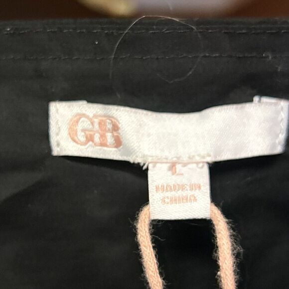 GB Black Sundress with Ruffle Sleeves - Size Large NWT - Picture 4 of 8